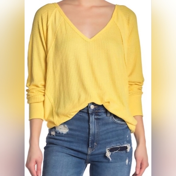 We The Free | Santa Clara relaxed long sleeved thermal top, Size S - Picture 2 of 7